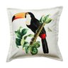 capa almofada impermeavel area externa passaro tucano 45x45 still