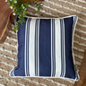 capa almofada maritima praia linhao branco c listras azul 45x45
