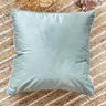 capa de almofada em veludo verde claro 45x45