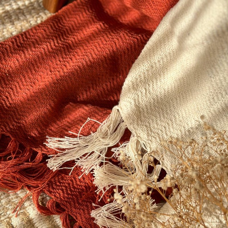 manta 100 algodao terracota 1 20x1 80m para sofa e cama duas