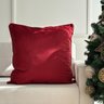 capa almofada veludo bordo 60