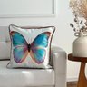 capa de almofada linhao decorativa borboleta com vivo 45x45 1