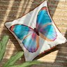 capa de almofada linhao decorativa borboleta com vivo 45x45 2
