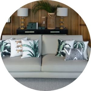 banner bolinha folhagens principal