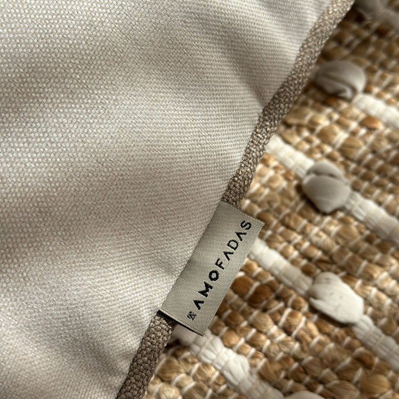 capa de almofada decorativa planta anturium em linhao 45x45 tecido