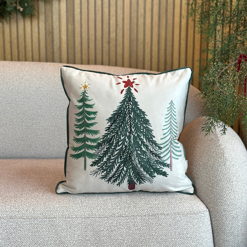 capa almofada arvore de natal