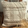 capa de almofada artesanal algodao cru 45x45 2