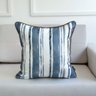 capa almofada linhao listrada azul 45x45 13