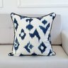 capa almofada linhao geometrica azul 45x45 15