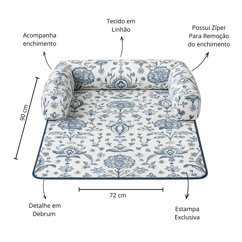 caminha pet medidas garden